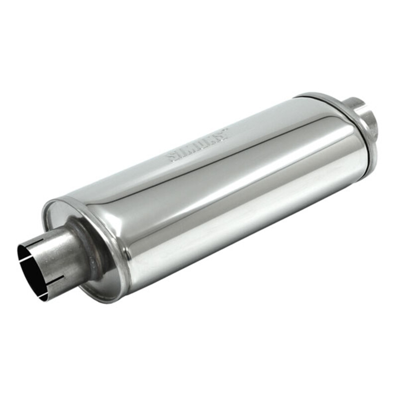 Simons Stainless Turboplus Oval Avgasdämpare 3"